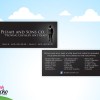 Pissa Sons Slim Line Business Cards