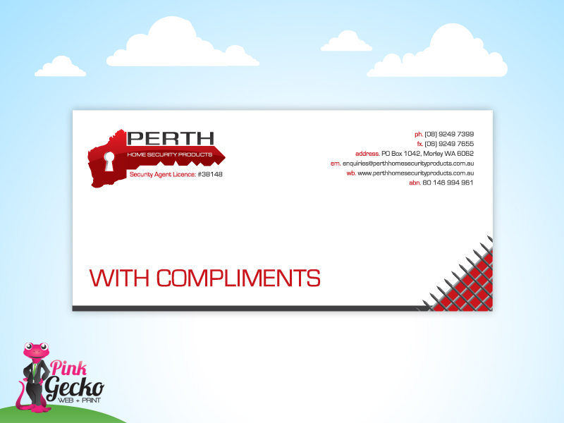 free with compliments slip template